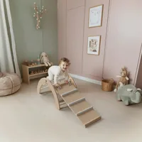 Kindaholz Indoor Rutschrampe MIKA - Altersempfehlung ab: 6 Monaten - Material: Holz - Nachhaltigkeit: Nicht angegeben - Detailfarbe: Hellbraun