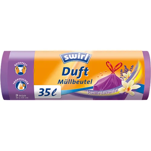 Swirl 215925 trash bag 35 L Violet 9 pc(s)