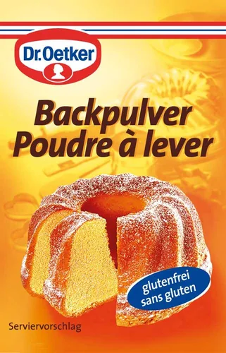 Dr.Oetker Backpulver glutenfrei 5 x 16 g - Produktionsland: Deutschland - Zertifikate: Keine Zertifizierung - Produkttyp: Backpulver - Verpackungseinheit: 5 Stück - Packungsgrösse: 16 g - Fairtrade: Nein