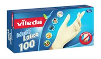Vileda Multi Latex 100 Disposable gloves Beige 100 pc(s)