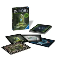 Ravensburger Mystery Spiel Echoes – Der Mikrochip - Sprache: Deutsch - Kategorie: Deduktion - Kooperationsspiel - Altersempfehlung ab: 14 Jahren - Spieldauer: 60 min - Min. Anzahl Spieler: 1 - Max. Anzahl Spieler: 4