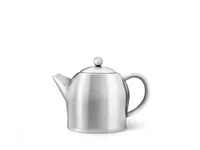 Bredemeijer Teekanne Minuet Santhee 0.5 Liter, Silber - Material: Edelstahl - Filtertyp: Kein Filter - Fassungsvermögen: 0.5 l - Kompatible Kochfelder: Manuell - nicht für Kochfelder