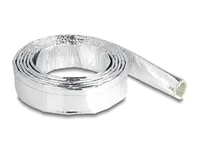 Delock Kabelschlauch aus Glasfasergeflecht / Alu 2 m x 16 mm Silber - Detailfarbe: Silber - Breite: 16 mm - Länge: 2 m - Produkttyp: Kabelschlauch - Ausstattung Kabelmanagement: Reflektierend - Verpackungseinheit: 1 Stück