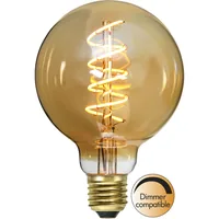 Star Trading LED Leuchtmittel E27 G95 Decoled Spiral Amber - Energieeffizienzklasse: G - Lampensockel: E27 - Protokoll: Ohne - Smart Home: Nicht kompatibel - Farbtemperatur Kelvin: 2000 K - Gesamtleistung: 3.2 W