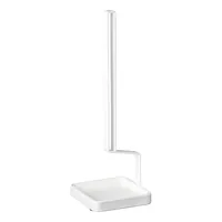 Yamazaki Abtropfgestell für Flaschen Tower Weiss - Tiefe: 10 cm - Breite: 10 cm - Detailfarbe: Weiss - Geschirrhalterung: Flaschenhalter - Höhe: 30 cm - Produkttyp: Abtropfgestell