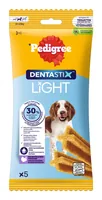 Pedigree DentaStix Light Singles 5-Pack Medium 72 g - Tierbedürfnis: Zahnpflege & Atem - Geschmacksrichtung: Fleischerzeugnis - Fleischsorte: Fleischerzeugnis - Produkttyp: Ergänzungsfutter - Packungsgrösse: 72 g - Tierart: Hund