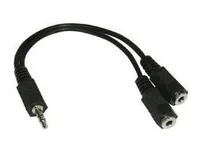 HDSupply Audio-Adapter Klinke 3.5 mm, male - Klinke 3.5 mm, female - Kabeltyp: Adapterkabel - Audioanschluss Seite A: Klinke 3.5 mm - male - Audioanschluss Seite B: Klinke 3.5 mm - female - Audiokanäle: Stereo
