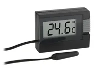 TFA Dostmann Thermometer 30.2018.02 - Anwendungsbereich: Temperaturmessung - Typ: Digitalthermometer - Detailfarbe: Weiss