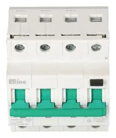 Max Hauri Build FI / LS 3P+N 16 A - Fehlerstromart (FI): Typ A - Auslösecharakteristik (LS): Typ C - FI: 30 mA - Ausführung: Fehlerstrom-Leitungsschutzschalter - Bemessungsstrom: 16 A - Polzahl: 4