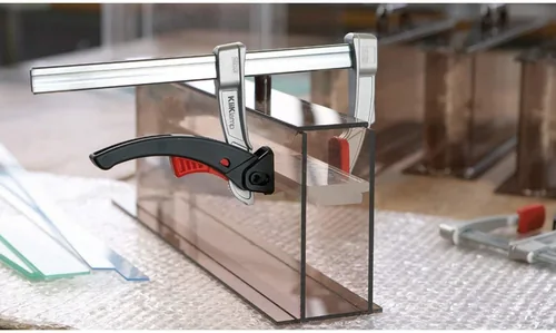 Hebelzwinge KliKlamp KLI40 (silber/schwarz, 400 / 80)