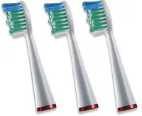 Waterpik Zahnbürstenkopf Standard SRRB-3E 3 Stück - Zahnbürsten-Art: Schallzahnbürste