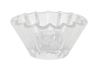 Chic Antique Kerzenständer mit Rillen 1 Stück, Transparent - Detailfarbe: Transparent - Höhe: 4.5 cm - Detailmaterial: Glas - Grundmaterial: Glas
