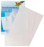FOLIA Transparentpapier 87400 unifarbig weiss