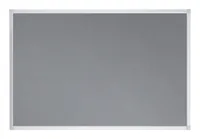 Franken Pinnwand X-tra!Line 90 cm x 120 cm, Grau - Montage: Wand - Breite: 120 cm - Detailfarbe: Grau - Material: Filz - Höhe: 90 cm - Magnetisch: Nein