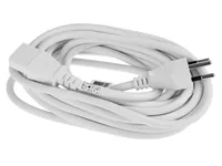 FURBER.power Netzkabel C13-T12 5.0 m Weiss - Anzahl Leiter: 3 - Detailfarbe: Weiss - Kinderschutz: Ja - Steckereigenschaften: Angespritzt - Steckertyp Ausgang: C13 - Leiterquerschnitt: 1 mm²