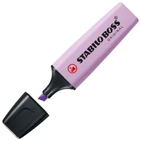 STABILO Textmarker Boss Pastell Lila - Set: Nein - Verpackungseinheit: 1 Stück - Eigenschaft-Stift: Pastell - Marker-Art: Leuchtmarker