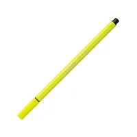 STABILO Fasermaler Pen 68 Neon Gelb - Strichstärke: 1 mm - Set: Nein - Verpackungseinheit: 1 Stück - Eigenschaft-Stift: Keine - Anwender: Schule - Büro - Erwachsene - Kinder - Fasermaler & Fineliner Art: Filzstift