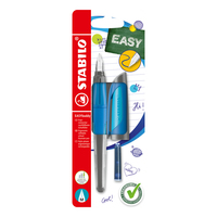 STABILO Füllfederhalter Easybuddy Medium (M), Blau - Strichstärke: Medium (M) - Set: Nein - Verpackungseinheit: 1 Stück - Schriftfarbe: Blau - Anwender: Kinder - Schüler - Stiftfarbe: Blau
