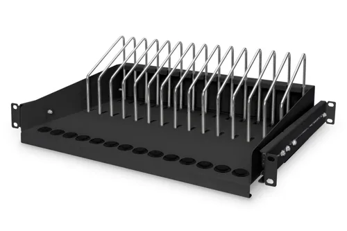 DIGITUS Fachboden ausziehbar für 14 GerätePhone,Tablet,NB