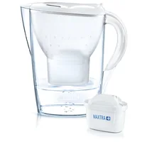 BRITA Wasserfilter Marella XL inkl. 1 Maxtra Pro All-in-1 - Kapazität gefiltert: 2 l - Filterwechselanzeige: Ja - Detailfarbe: Weiss - Set: Ja - Material: Kunststoff