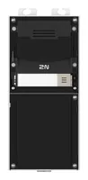 2N IP Türstation IP Verso 2.0 Schwarz - App kompatibel: Ja - Schutzart: IP54 - IK08 - Detailfarbe: Schwarz - Vandalenschutz: Ja - Anzahl Ruftasten: 1 - Integrierte Kamera: Ja