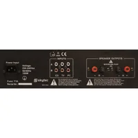 Skytec Endstufe SPL 500 - Signalverarbeitung: Analog - Impedanz: 4 ? - Endstufenklassen: Andere - Endstufentyp: 2-Kanal - Eigenschaften: Equalizer - Anwendungsbereich: Live / Bühne - Andere - DJ - Installation