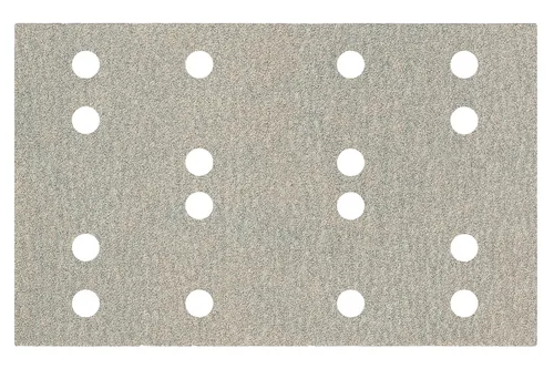 Metabo Schleifblatt 80 x 133 mm P 180, 10 Stück - Zubehörtyp: Schleifblatt - Für Material: Stahlblech - Sperrholz - Stahl - Holz - Metall - Polyester