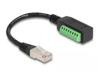 Delock Terminalblock - RJ45 Kabel 1 Stück - Zubehörtyp: Terminalblock - Detailfarbe: Grün - Verpackungseinheit: 1 Stück