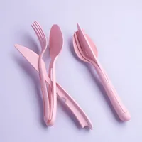 koziol KLIKK flatware set 3 pc(s) Pink