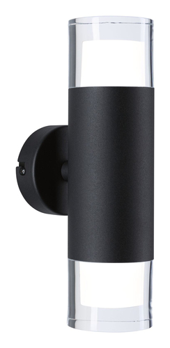 Paulmann Badezimmerleuchte Wand-/Deckenleuchte Kame 2x 4W - Leuchten Kategorie: Badezimmerleuchte - Lampensockel: LED fest verbaut - Farbtemperatur Kelvin: 3000 K - Anzahl Lampen: 2 - Gesamtleistung: 8 W - Leuchtmittel mitgeliefert: Ja