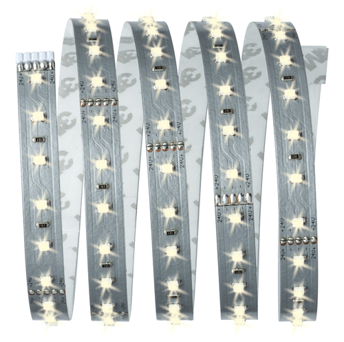 Paulmann LED-Stripe MaxLED 500 2700 K, 1.5 m Basisset - Lampensockel: LED fest verbaut - Aussenanwendung: Nein - Inklusive Netzteil: Ja - Dimmbar: dimmbar - Set: Ja - Länge: 1.5 m