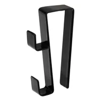 Yamazaki Türgarderobe Tower Schwarz - Detailmaterial: Metall - Grundmaterial: Metall - Detailfarbe: Schwarz