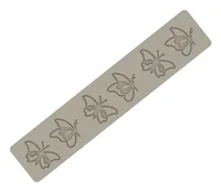 Silikomart Schokoladenform Silikonmatte Schmetterlinge - Material: Silikon - Detailfarbe: Grau - Set: Nein - Verpackungseinheit: 1 Stück - Form: Sonderform