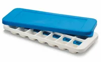 Joseph Joseph Eiswürfelbehälter Quicksnap Plus Blau - Produkttyp: Eiswürfelbehälter - Eiswürfelform: Eckig - Materialtyp: Kunststoff - Material: Silikon - Detailfarbe: Blau - Anzahl Eiswürfel: 14