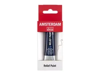 Amsterdam Acrylfarbe Reliefpaint 502 Tiefblau deckend, 20 ml - Art: Acrylfarbe - Detailfarbe: Dunkelblau - Set: Nein - Verpackungseinheit: 1 Stück