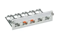 R&M Anschlussmodul 5 Port, Universaleinheit, leer - Modultyp: R&M freenet - Anschluss Front: Buchse RJ-45 - Anschluss Rück: Keine - Medientyp: Keystone-Träger - Anschlussmodul - Schirmung: Ja - Verpackungseinheit: 1 Stück