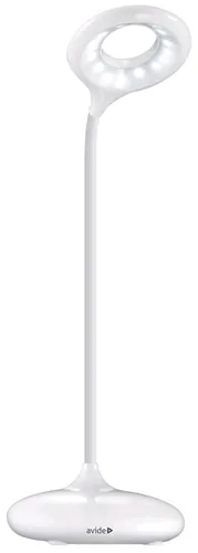 Avide LED Schreibtischlampe Minimal Weiß 4W 250lm