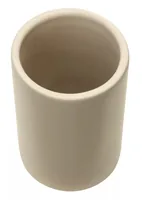 diaqua® Zahnputzbecher Zylo Beige - Detailfarbe: Beige - Detailmaterial: Keramik - Grundmaterial: Keramik