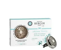Maison Berger Autodiffusor Travel Aromatischer Garten - Detailfarbe: Silber - Funktionen: Geruchsreduzierung - Typ: Lufterfrischer
