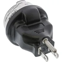 InLine Reiseadapter - USA Stecker auf Schutzkontakt Buchse