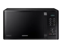 Samsung Mikrowelle mit Grill MG23K3505AK/SW Schwarz - Mikrowellenleistung: 800 W - Fassungsvermögen: 23 l - Grillfunktion: Ja - Backofenfunktion: Nein - Steamfunktion: Nein - Breite: 55.2 cm