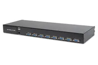 Digitus DS-72210-2US console a rack 43,2 cm (17") 1280 x 1024 Pixel Nero 1U