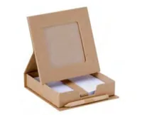 Glorex Papp-Schachtel Notizzettelbox - Form: Eckig - Verpackungseinheit: 1 Stück - Papp-Art: Papp-Schachtel