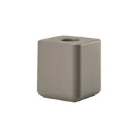 Zone Denmark Kosmetiktuchbox Ume Taupe 13 x 13 cm - Wandmontage: Nein - Befestigung: Mobil oder stationär - Utensilienhalter Typ: Papiertuchspender - Detailfarbe: Taupe - Detailmaterial: Kunststoff - Grundmaterial: Kunststoff