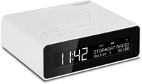 Technisat DigitRadio 51 Weiss - Radio Tuner: FM - DAB+ - Stromversorgung: Netzbetrieb - Detailfarbe: Weiss - Ausstattung: Sleep-Timer - Display - Weckfunktion - Schlummerfunktion - Senderspeicher - Typ: Radiowecker