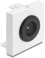 DeLOCK Easy 45 Cable Bushing round Ø 16 mm white / black