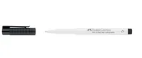Faber-Castell Tuschestift Pitt Artist Pen Calligraphy 101 Weiss - Strichstärke: 2.5 mm - Set: Nein - Verpackungseinheit: 1 Stück - Eigenschaft-Stift: Wasserfest - Anwender: Kreativbedarf - Erwachsene - Fasermaler & Fineliner Art: Tuschestift