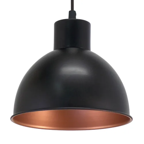 EGLO Leuchten Pendelleuchte TRURO 1 1x E27 Schwarz - Betriebsart: Netzbetrieb - Lampensockel: E27 - Smart Home: Nicht kompatibel - Farbtemperatur Kelvin: Je nach Leuchtmittel - Anwendungsbereich: Indoor - Gesamtleistung: 60 W