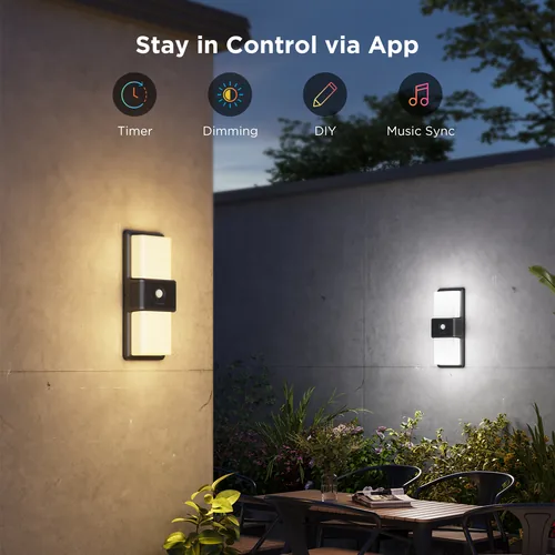 Smart Outdoor Wall Light