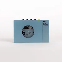 WE ARE REWIND 252427 cassette player Portable cassette player 1 deck(s) Blue